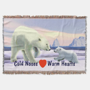 Polar Bear - Mama Nose Best Decke