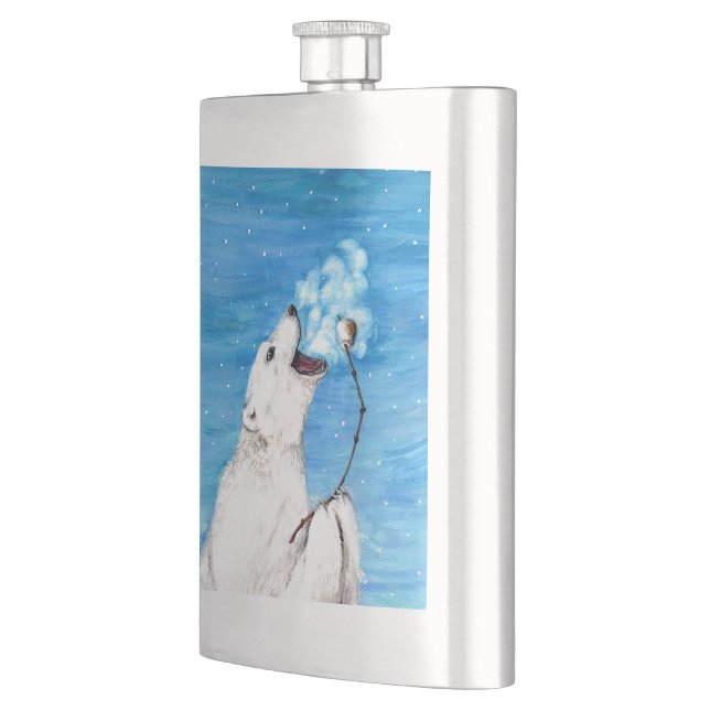 Polar Bear mit Toasta Marshmallow Flachmann (Links)
