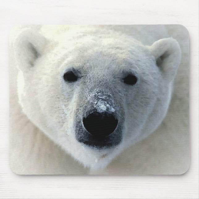 Polar Bear Mousepad (Vorne)