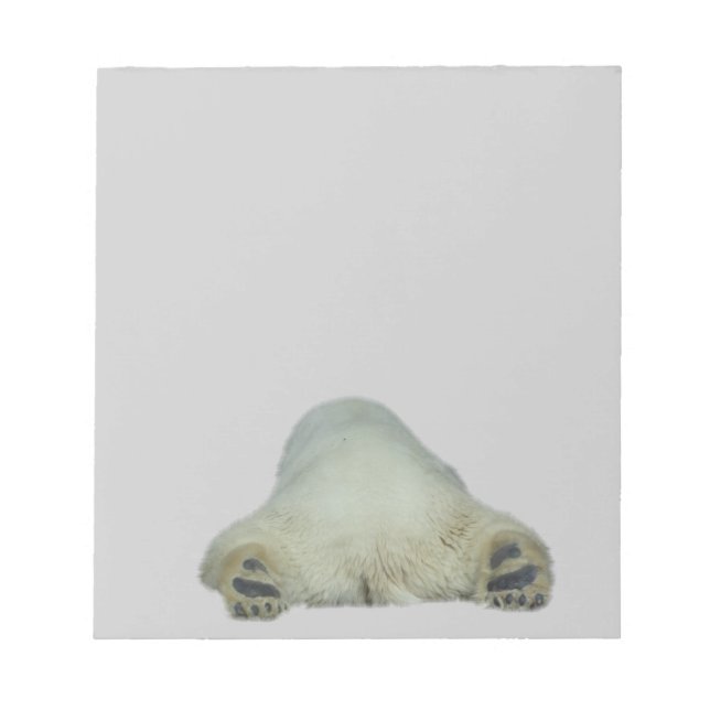 Polar Bear Notepad Notizblock (Vorderseite)