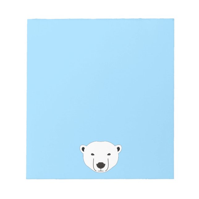Polar Bear Notizblock (Vorderseite)