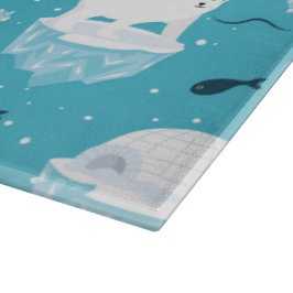 Polar Bear Party Schneidebrett