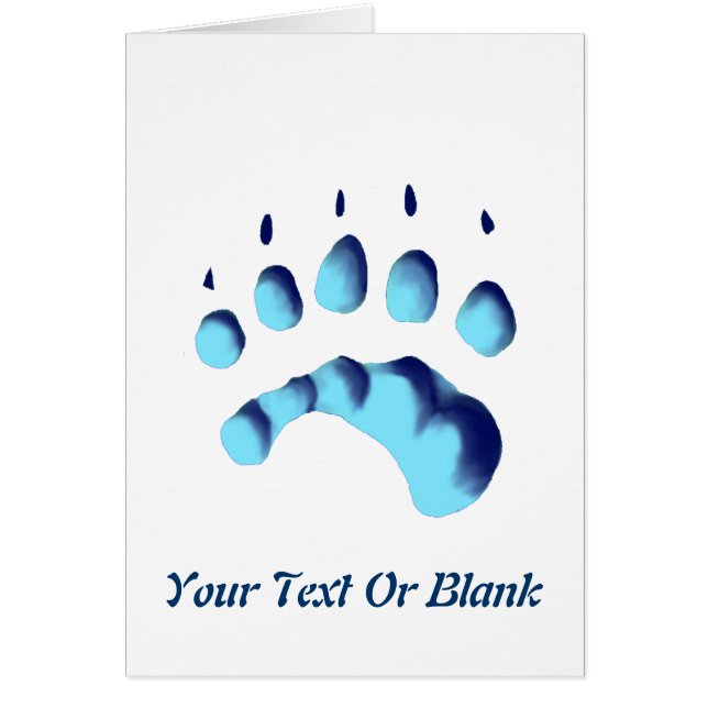 Polar Bear Paw Print (Vorne)
