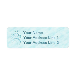 Polar Bear Paw Print