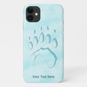 Polar Bear Paw Print Case-Mate iPhone Hülle