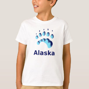 Polar Bear Paw Print T-Shirt