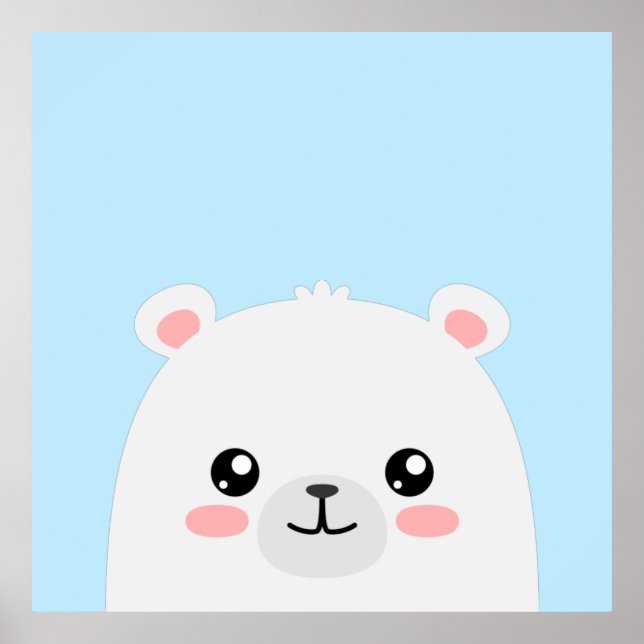 Polar Bear Poster (Vorne)