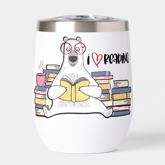 Polar Bear Reading Book (Vorderseite)