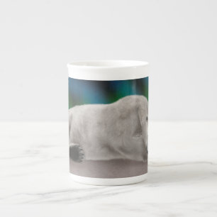 Polar Bear Resting Prozellantasse