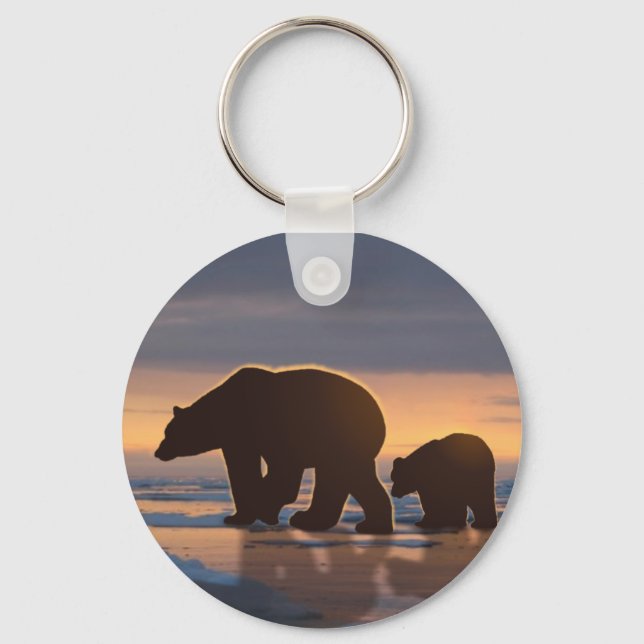 Polar Bear Schlüsselanhänger (Vorderseite)