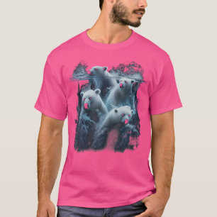 Polar Bear Schwimmen Arktische Tierwelt Ursus Mari T-Shirt