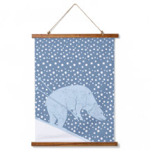 Polar Bear Skiing the Slopes