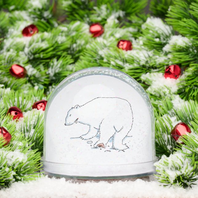 Polar Bear snow globe Schneekugeln (Weihnachten)
