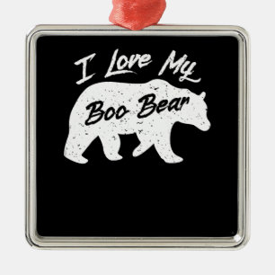 Polar Bear Spirit Bear Halloween Animal Lover Ornament Aus Metall