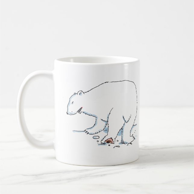 Polar Bear Tasse (Links)