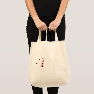 Polar Bear Tote Bag Tragetasche