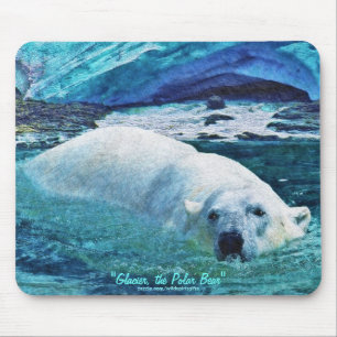 Polar Bear & Tundra Ice Wilhelm Tell Mousepad