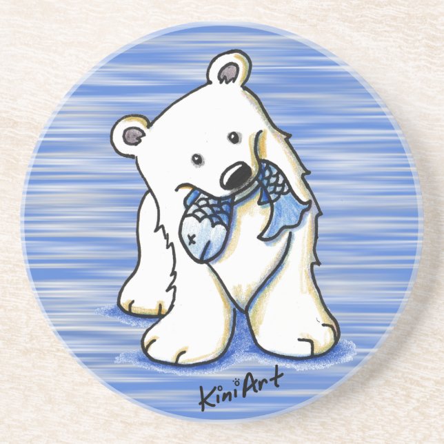 Polar Bear Untersetzer (Vorne)