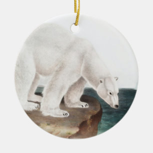 Polar Bear (Ursus maritimus) Illustration Keramik Ornament