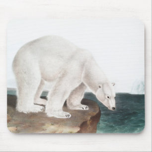 Polar Bear (Ursus maritimus) Illustration Mousepad