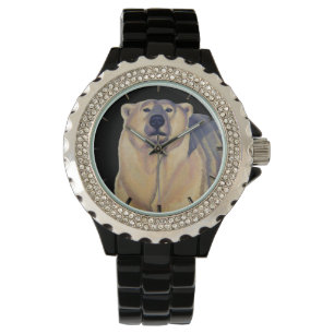 Polar Bear Watch Kid's Wildlife Bären Wrist Watch Armbanduhr