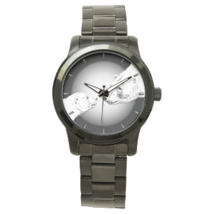 Polar Bear Watch Wildlife Art Bär Armbanduhr