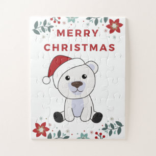 Polar Bear Weihnachtsschnee Wintertiere Polar