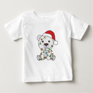 Polar Bear Weihnachtstiere Polar Bears Baby T-shirt