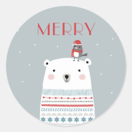 Polar Bear wünscht Aufkleber