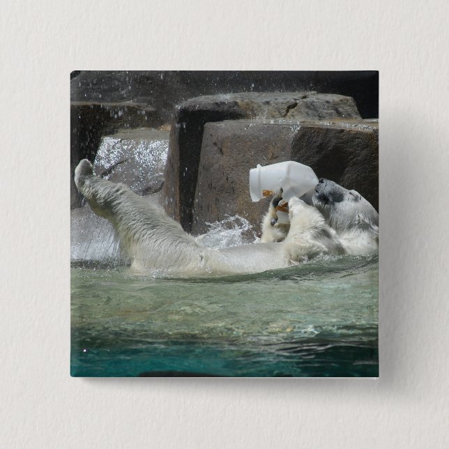 Polar Bears Button (Vorderseite)
