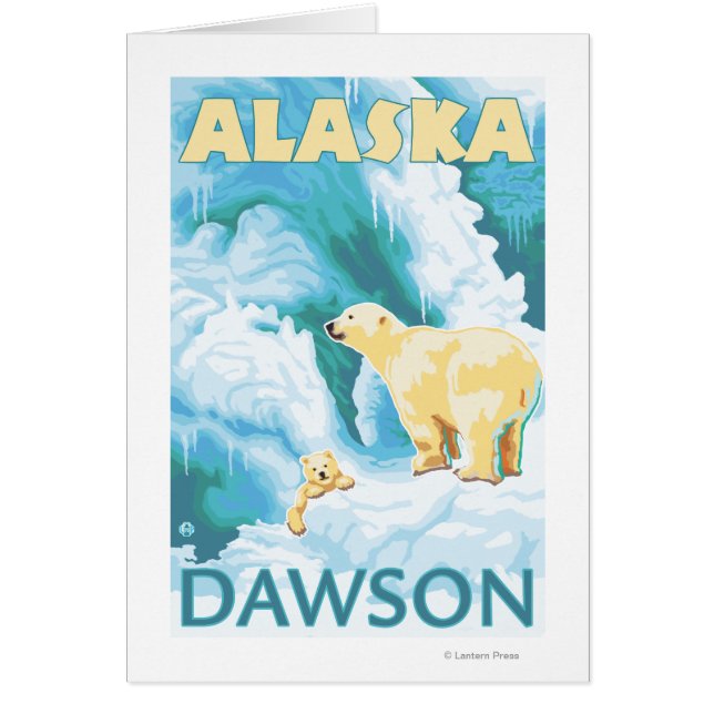 Polar Bears & Cub - Dawson, Alaska (Vorne)