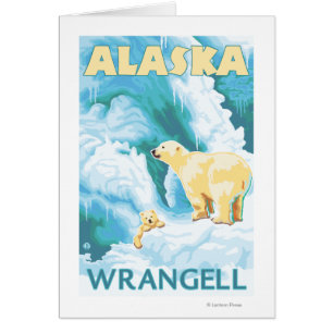 Polar Bears & Cub - Wrangell, Alaska
