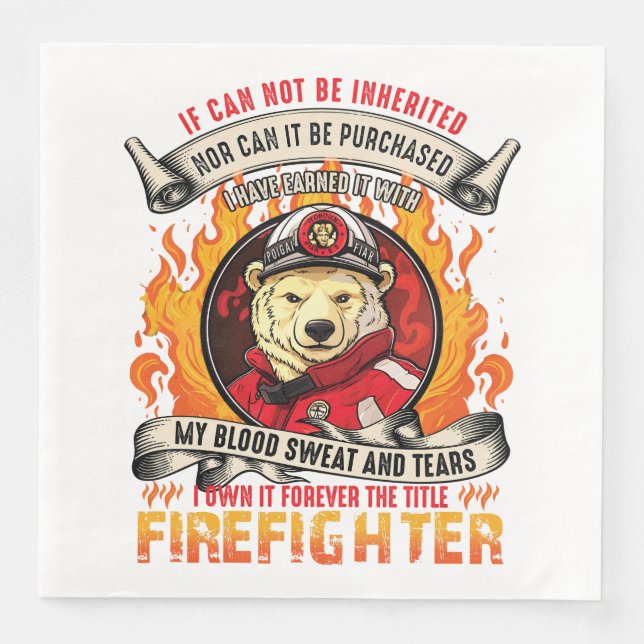 Polar Bears Serviette (Vorderseite)