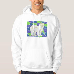Polar betreffen Sie Buntglas Hoodie
