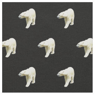 Polar betrifft Schwarzes Stoff