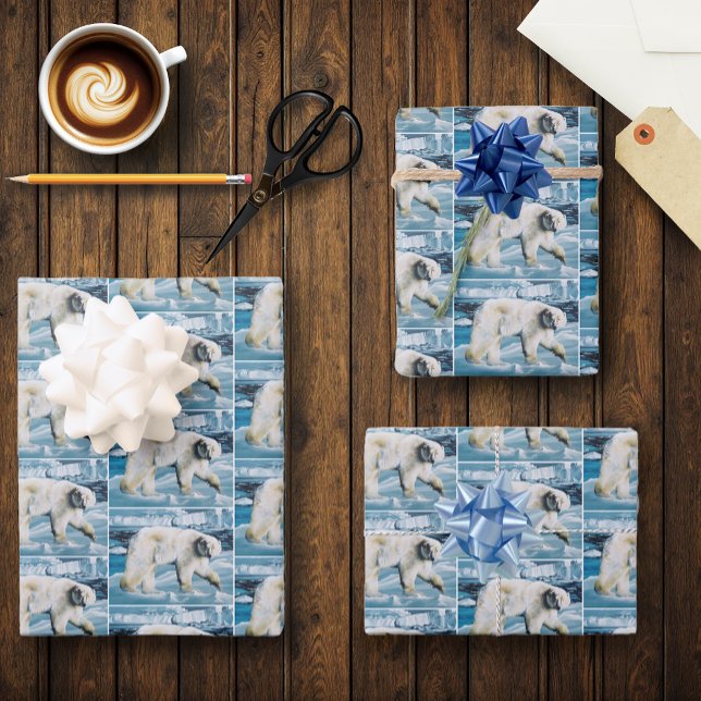 Polar Blue Geschenkpapier Set (Von Creator hochgeladen)