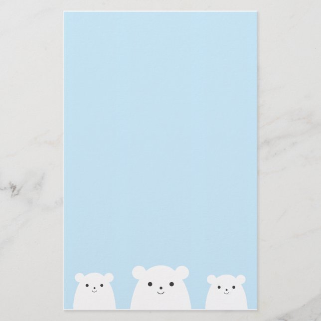 Polar Briefpapier (Vorderseite)