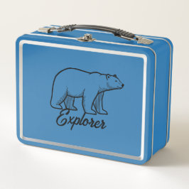 Polar Explorer Metall Brotdose