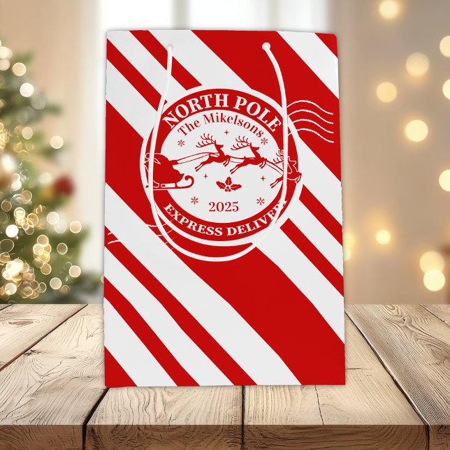 Polar Express Christmas Ticket Mittlere Geschenktüte (Von Creator hochgeladen)