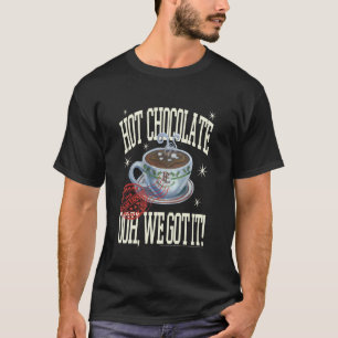 Polar Express Heiße Schokolade Illustration Weihna T-Shirt