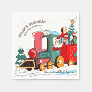 Polar Express Weihnachten Santas Zugabenteuer Serviette