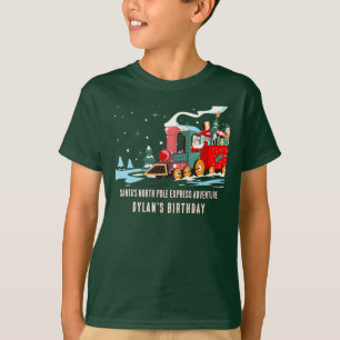 Polar Express Weihnachten Santas Zugabenteuer T-Shirt