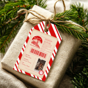 Polar Express Weihnachtsticket Geschenkanhänger