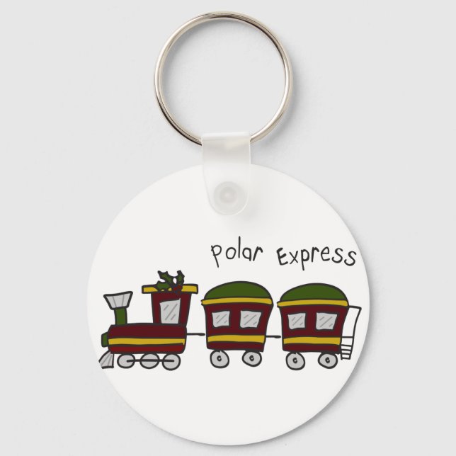 Polar Express Zug Schlüsselanhänger (Vorderseite)