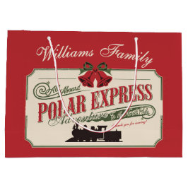 Polar-Express-Zugabenteuer glauben an Weihnachten Große Geschenktüte