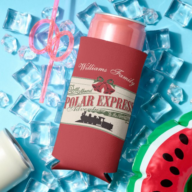 Polar-Express-Zugabenteuer glauben an Weihnachten Selters Dosenkühler (In Situ Sommer)
