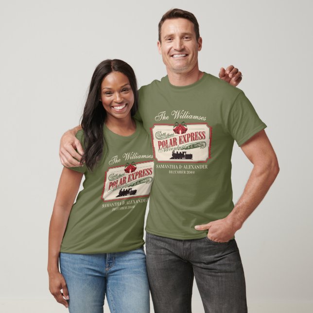 Polar-Express-Zugabenteuer glauben an Weihnachten T-Shirt (Unisex)
