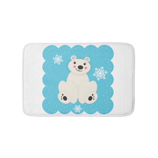 Polar Friend Badematte (Vorderseite)