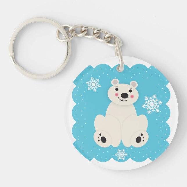 Polar Friend Schlüsselanhänger (Vorderseite)