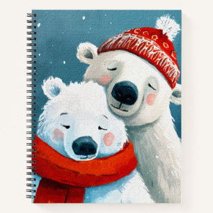 Polar Hugs Notizbuch